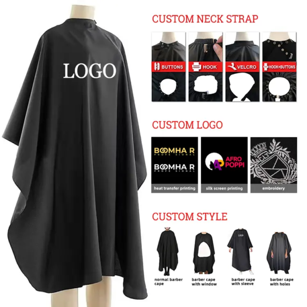 customizable barber capes