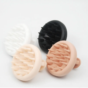 silicone shampoo scalp brush