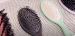 Rinse and air dry the bristles with cool water