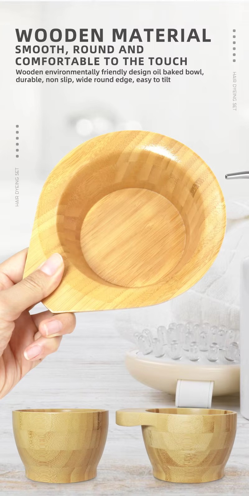 brush and bowl for hair dye