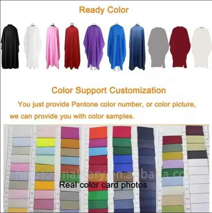 custom color salon capes