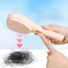 self cleaning hair brush retractable