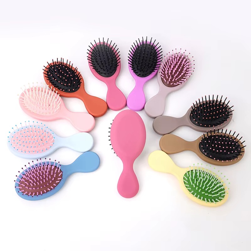 mini wet hair brush set
