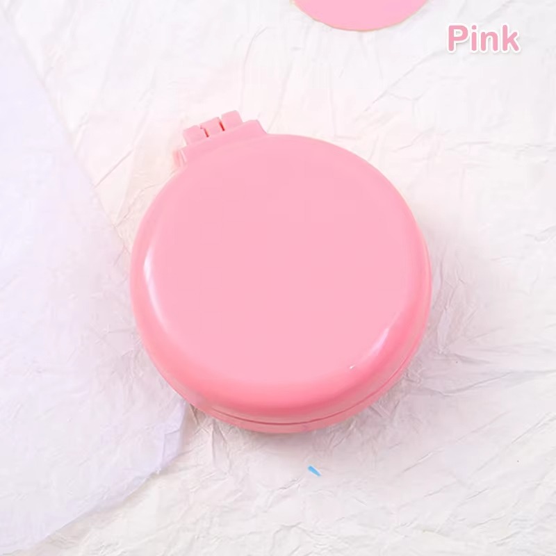 pink mini hair brush