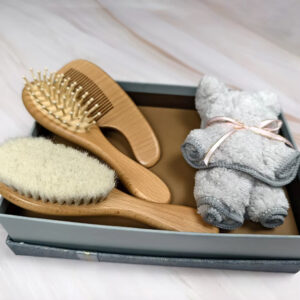 Soft Wool Bristles HairCare Brush Set for Baby