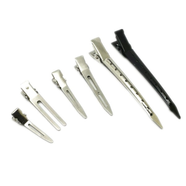 metal alligator hair clips