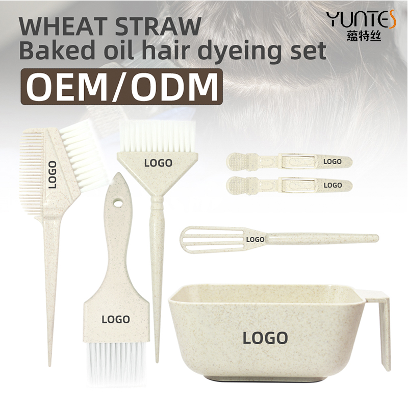 wheat-straw-hair-dyeing-tools