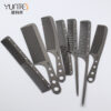 Custom Stainless Steel Hair Comb for Barber Haircut OEM ODM