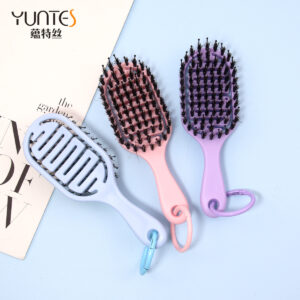 Plastic Mini Pocket Hair Brush For Travel丨YUNTESI